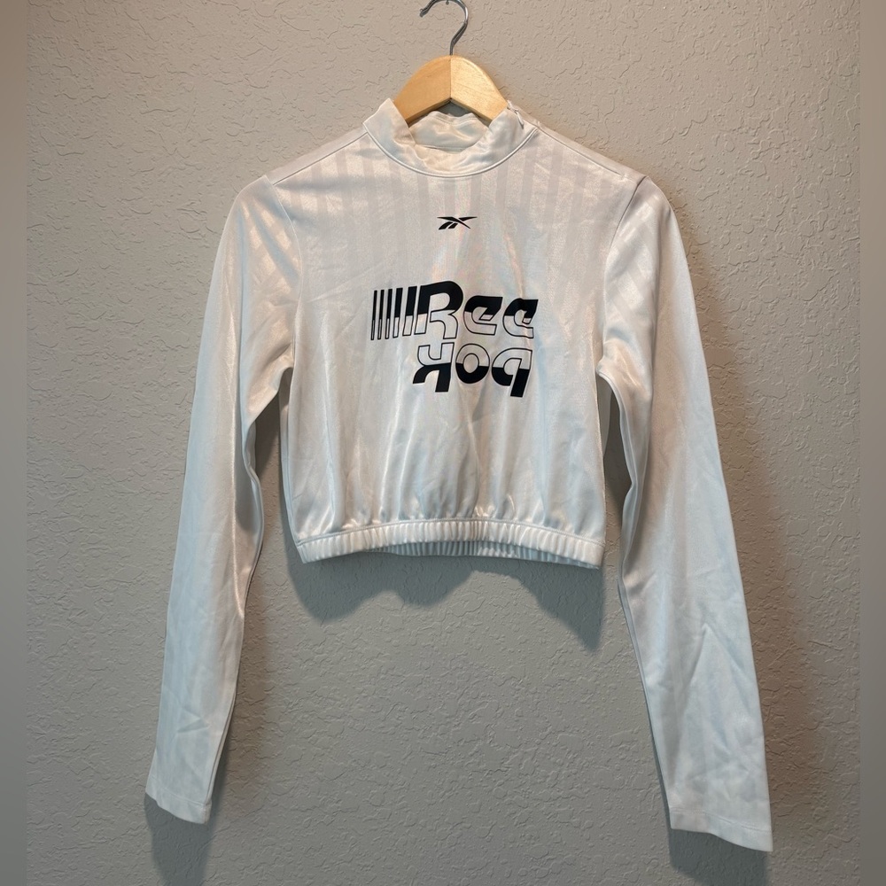 Retro Reebok Crop Long Sleeve Jersey